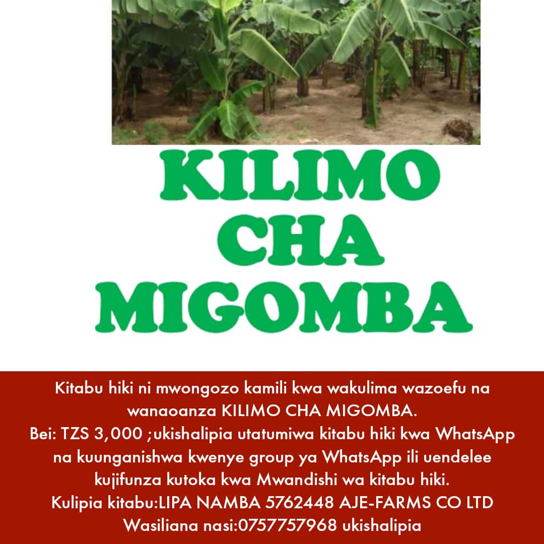 KITABU CHA KILIMO CHA MIGOMBA