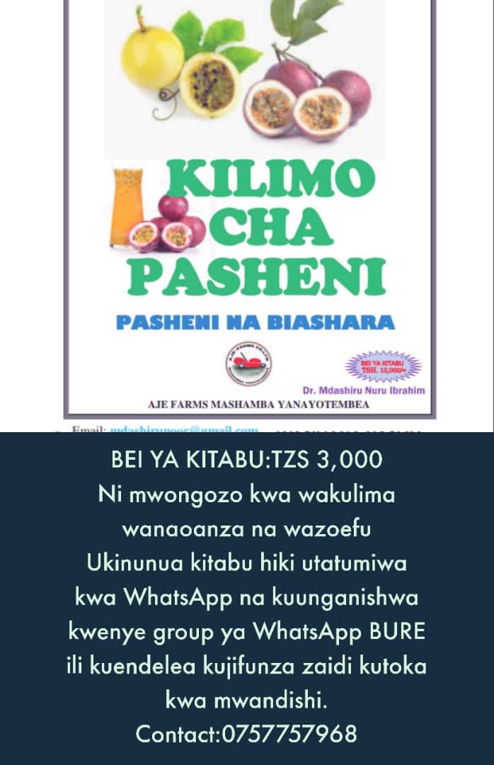 KITABU CHA KILIMO CHA PASHENI