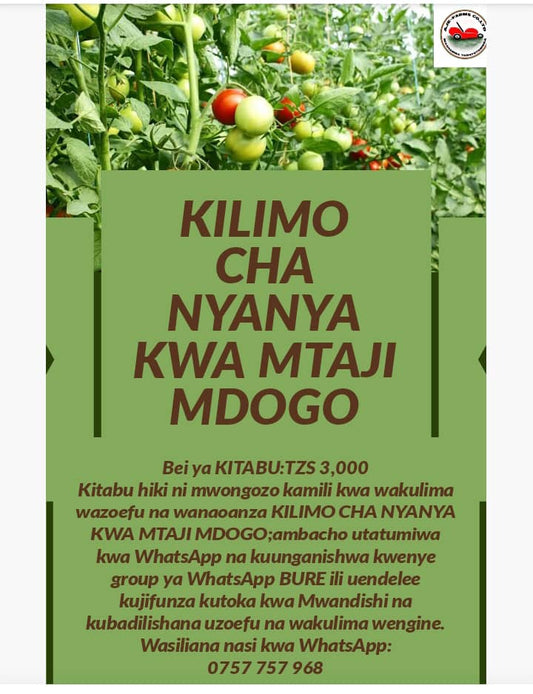 KITABU CHA KILIMO CHA NYANYA KWA MTAJI MDOGO